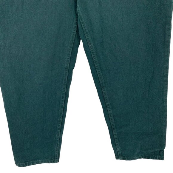 Levi’s Jeans 550 Husky Mens 33x28 Green Relaxed Fit  Made in USA Vintage 1996 - Picture 4 of 12